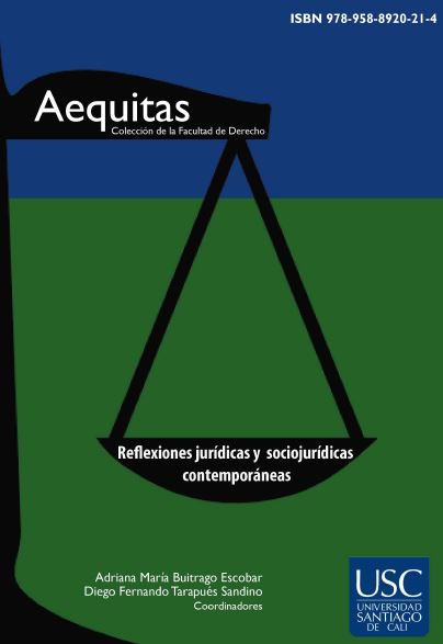 Imagen de portada del libro Reflexiones jurídicas y sociojurídicas contemporáneas