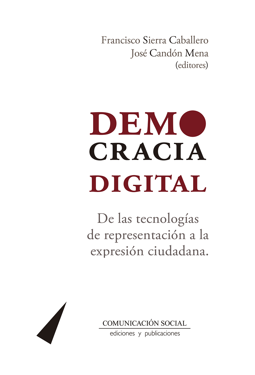 Imagen de portada del libro Democracia digital