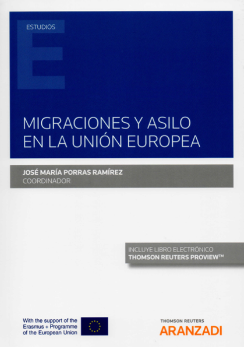 Imagen de portada del libro Migraciones y asilo en la Unión Europea