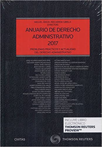 Imagen de portada del libro Anuario de derecho administrativo 2017