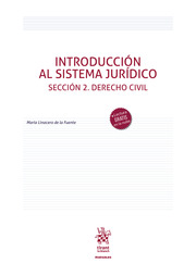 Imagen de portada del libro Introducción al Sistema jurídico. Sección 2. Derecho Civil