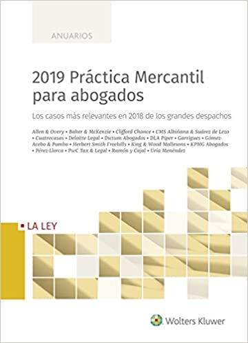 Imagen de portada del libro 2019 Práctica Mercantil para abogados