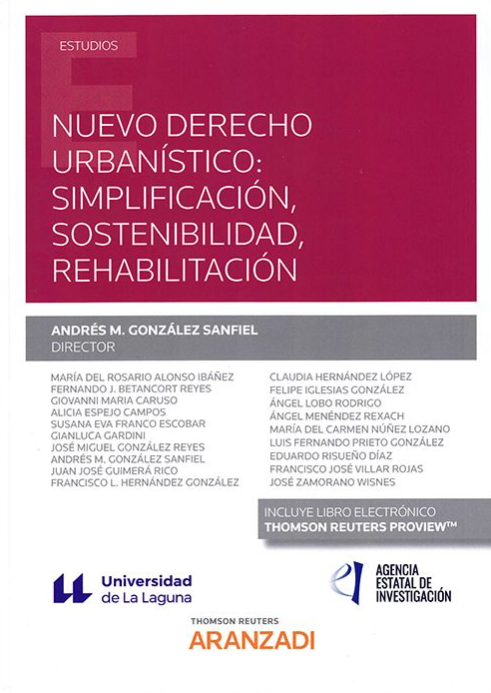 Imagen de portada del libro Nuevo derecho urbanístico