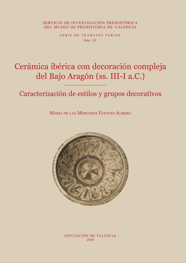 Imagen de portada del libro Cerámica ibérica con decoración compleja del Bajo Aragón, ss. III-I a.C
