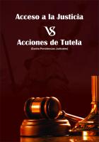 Imagen de portada del libro Acceso a la justicia versus acciones de tutela