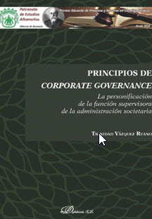Imagen de portada del libro Principios de corporate governance