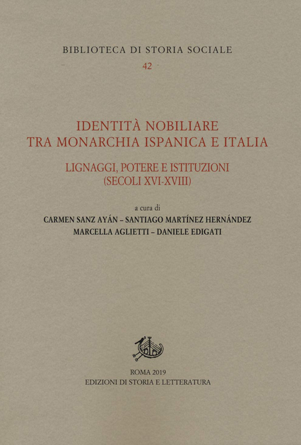 Imagen de portada del libro Identità nobiliare tra monarchia ispanica e Italia