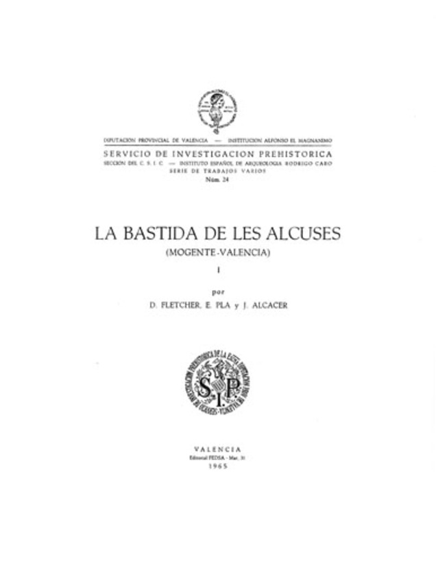 Imagen de portada del libro La Bastida de les Alcuses (Mogente, Valencia)