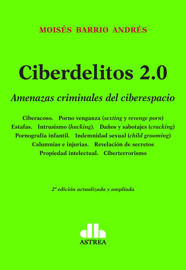 Imagen de portada del libro Ciberdelitos 2.0