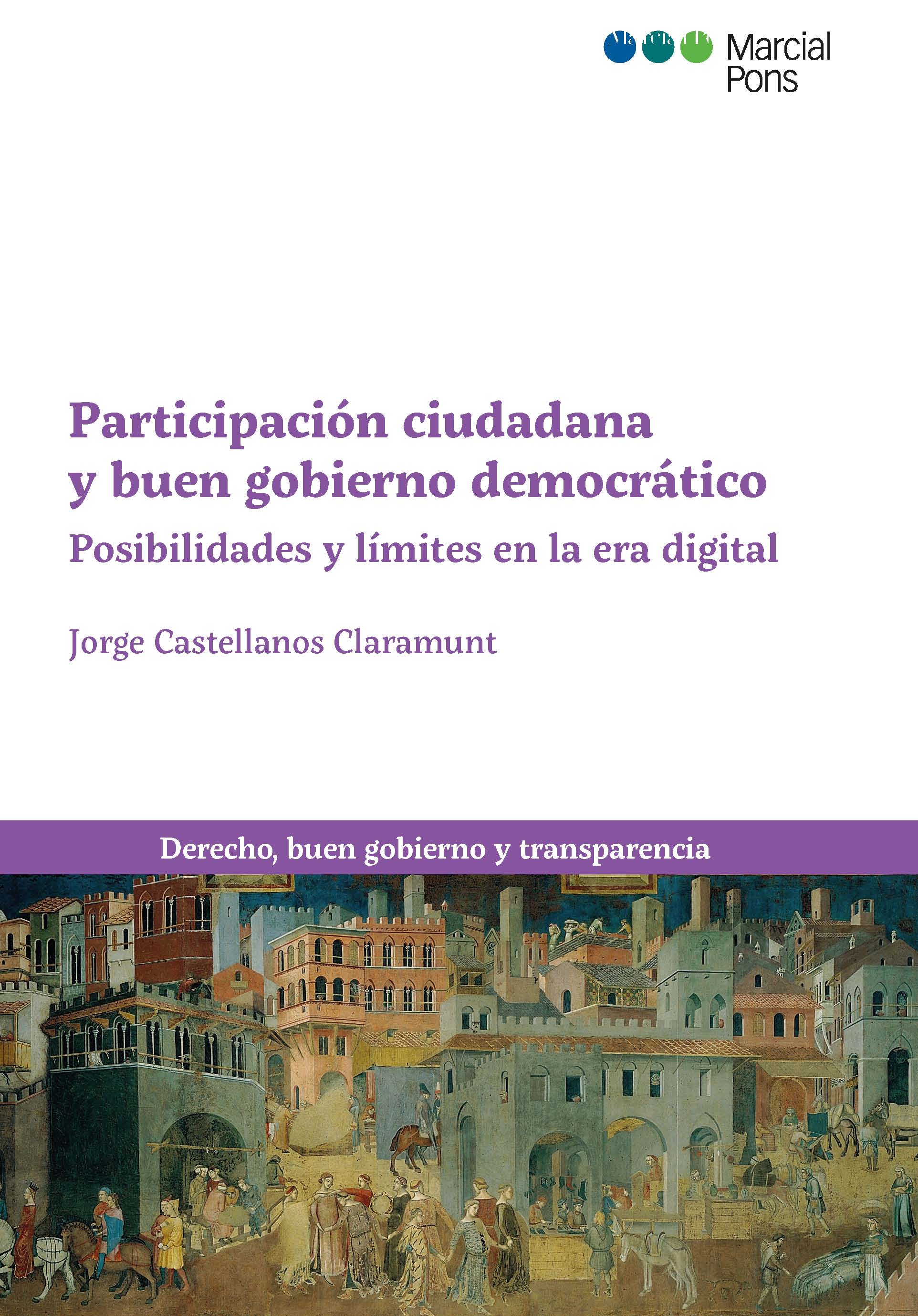 Imagen de portada del libro Participación ciudadana y buen gobierno democrático