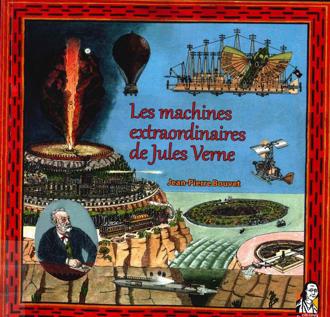 Imagen de portada del libro Les machines extraordinaires de Jules Verne