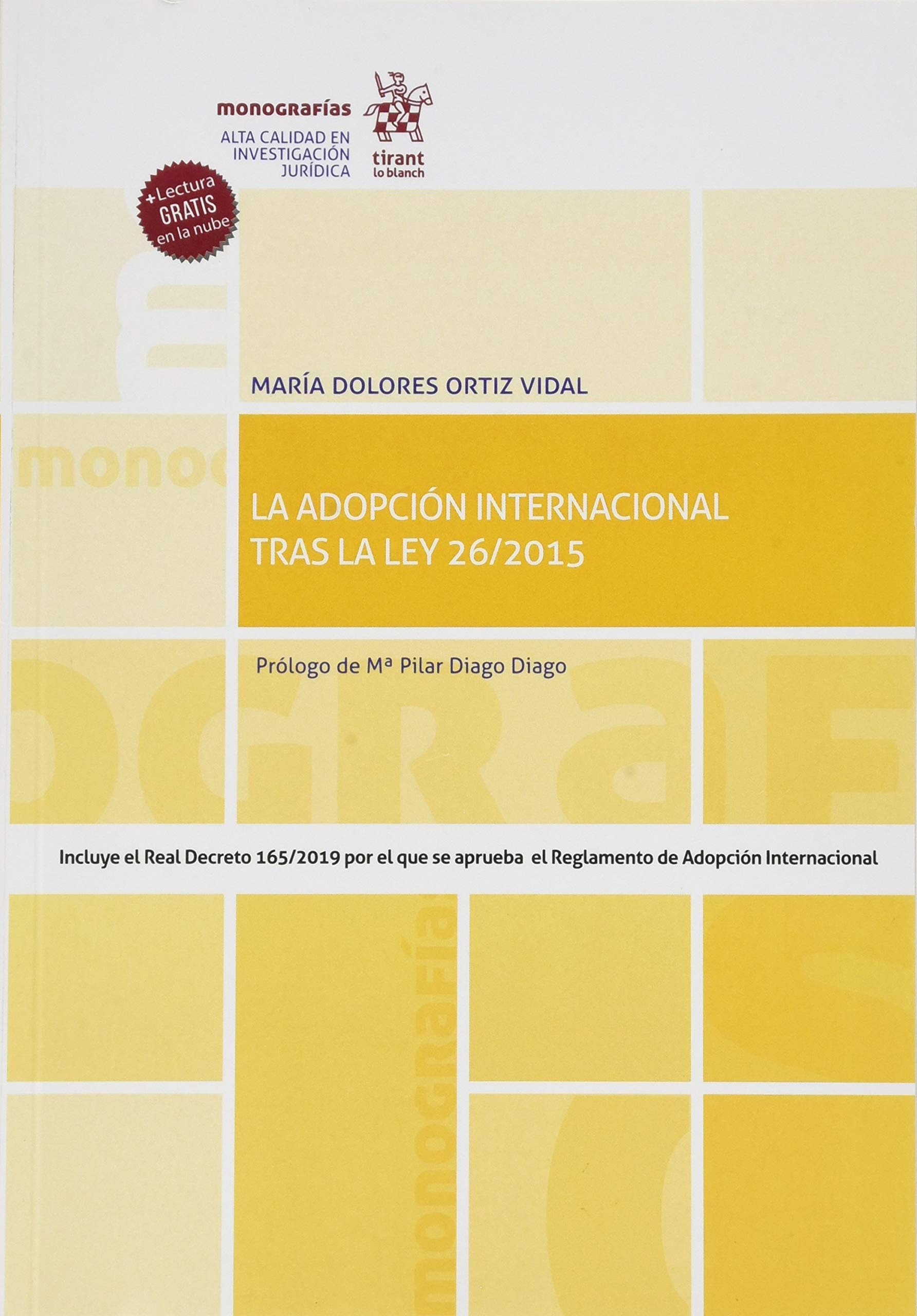 Imagen de portada del libro La Adopción Internacional tras la Ley 26/2015