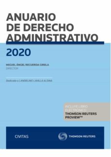 Imagen de portada del libro Anuario de derecho administrativo 2020