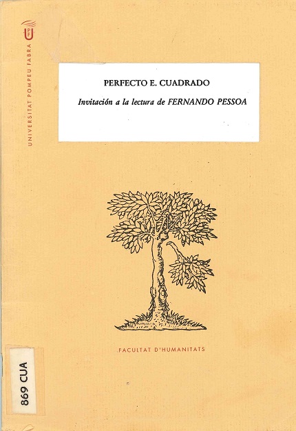 Imagen de portada del libro Invitación a la lectura de Fernando Pessoa