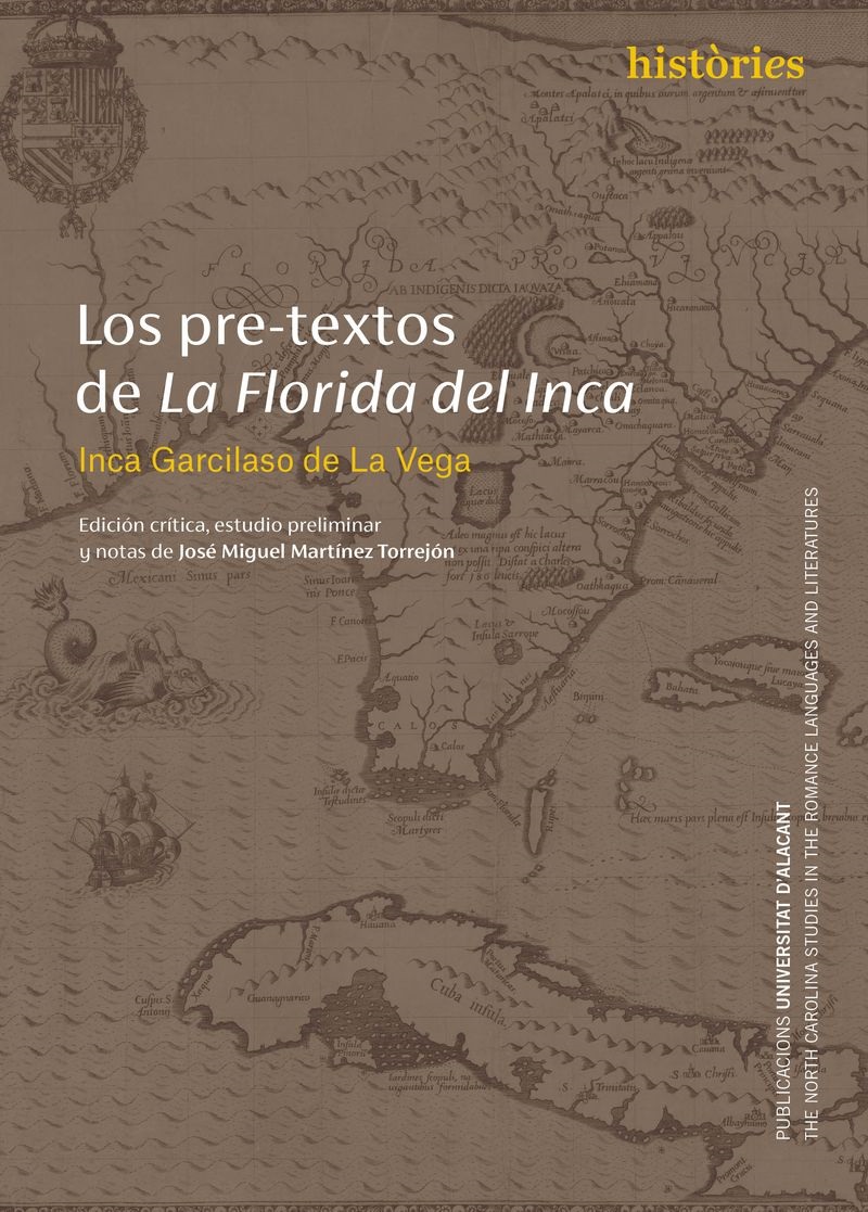 Imagen de portada del libro Los pre-textos de "La Florida del Inca"