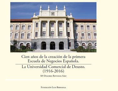 Imagen de portada del libro Cien años de la creación de la primera escuela de negocios española