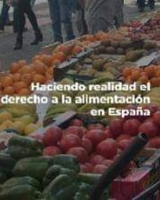 Imagen de portada del libro Haciendo realidad el derecho a la alimentación en España.
