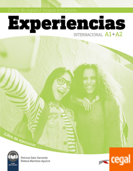 Imagen de portada del libro Experiencias Internacional A1 + A2. Libro de ejercicios