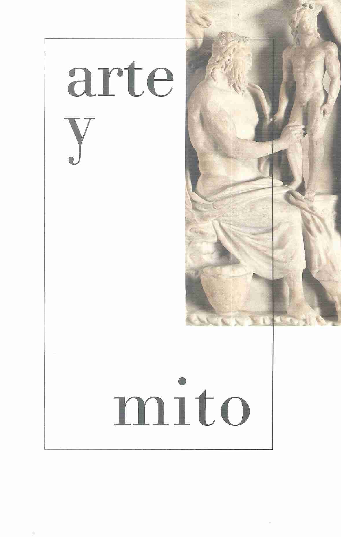 Imagen de portada del libro Arte y mito