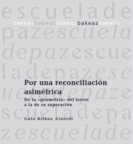 Imagen de portada del libro Por una reconciliación asimétrica