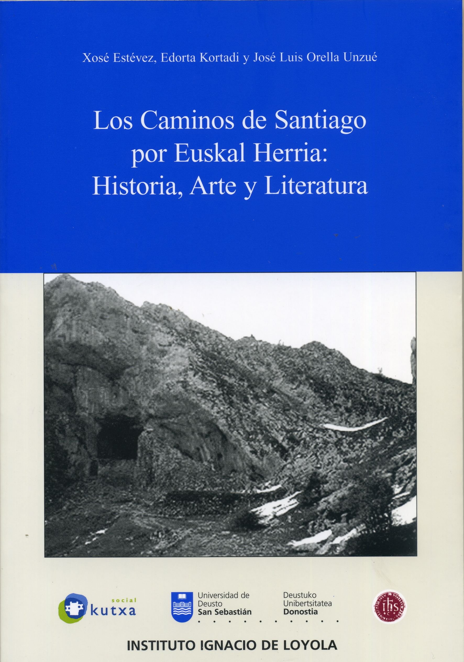 Imagen de portada del libro Los caminos de Santiago por Euskal Herria