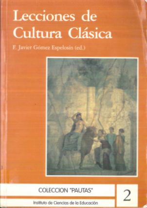 Imagen de portada del libro Lecciones de cultura clásica