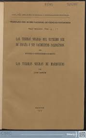 Imagen de portada del libro Las tierras negras del extremo sur de España y sus yacimientos paleolíticos