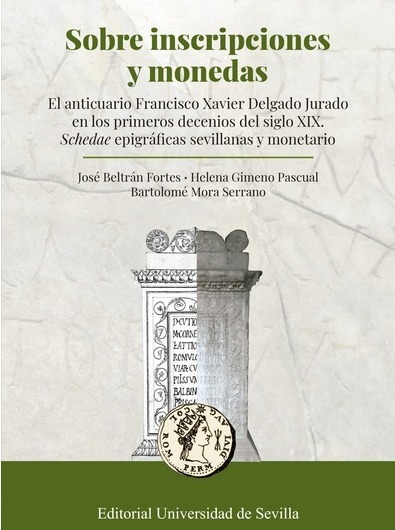 Imagen de portada del libro Sobre inscripciones y monedas