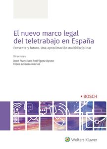 Imagen de portada del libro El nuevo marco legal del teletrabajo en España