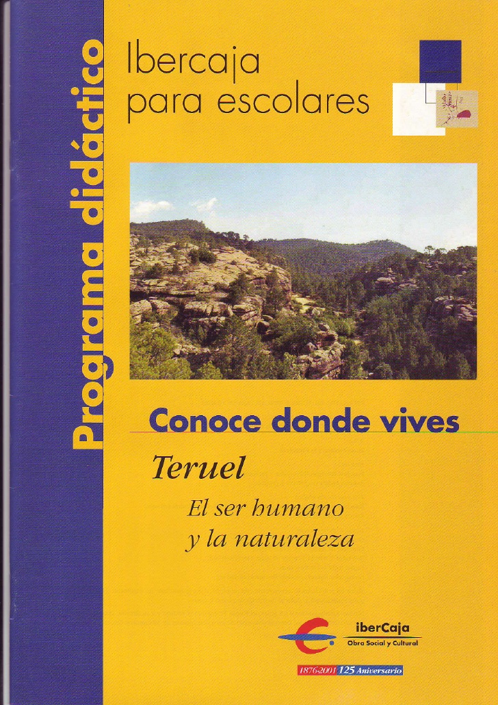Imagen de portada del libro Conoce donde vives Teruel