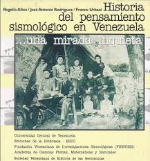 Imagen de portada del libro Historia del pensamiento sismológico en Venezuela