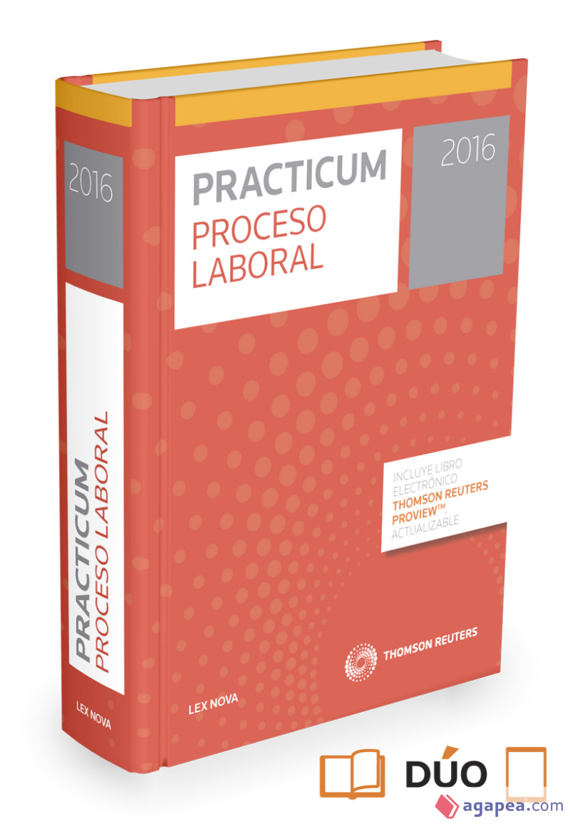Imagen de portada del libro Practicum Proceso Laboral 2016