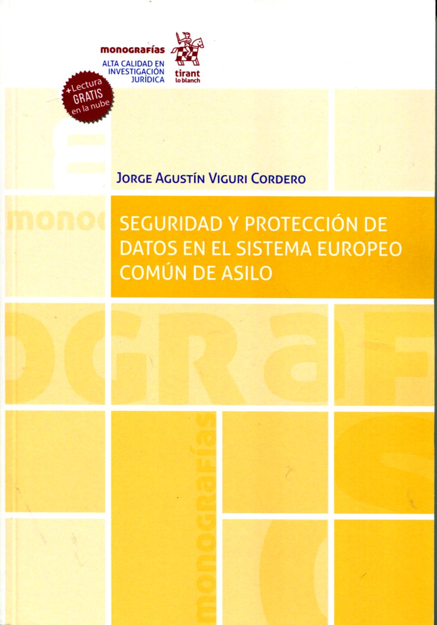 Imagen de portada del libro Seguridad y protección de datos en el sistema europeo común de asilo