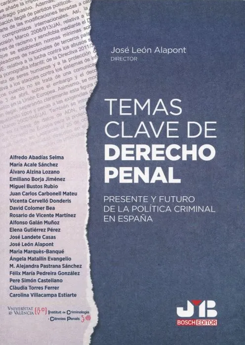 Imagen de portada del libro Temas clave de derecho penal