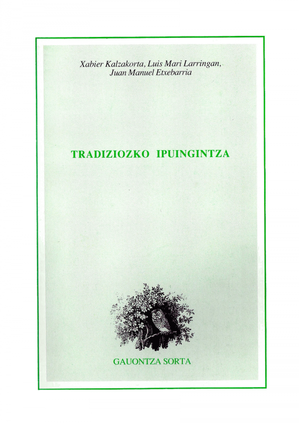 Imagen de portada del libro Tradiziozko Ipuingintza