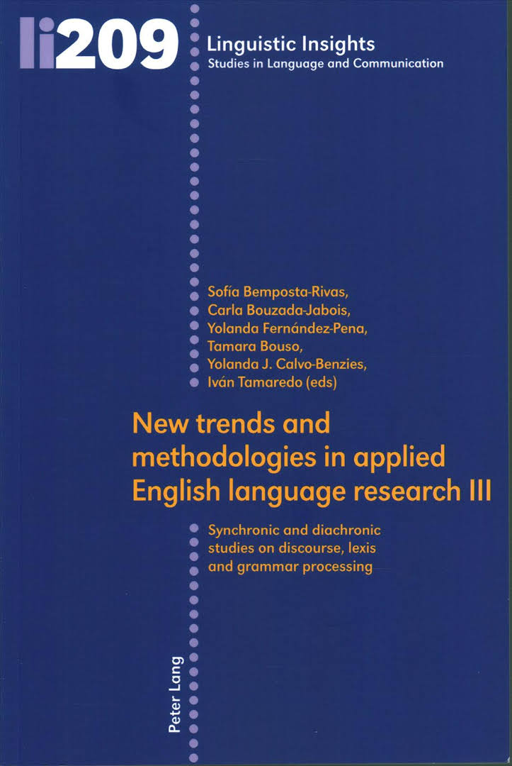 Imagen de portada del libro New trends and methodologies in applied English language research III