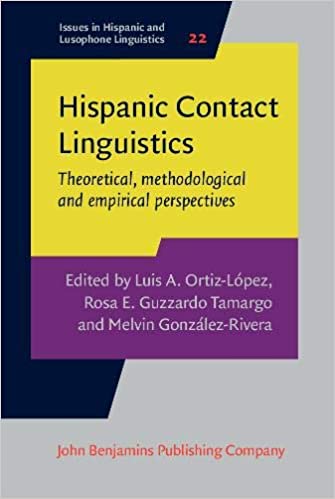 Imagen de portada del libro Hispanic Contact Linguistics