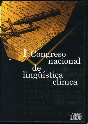 Imagen de portada del libro I Congreso Nacional de Lingüística Clínica
