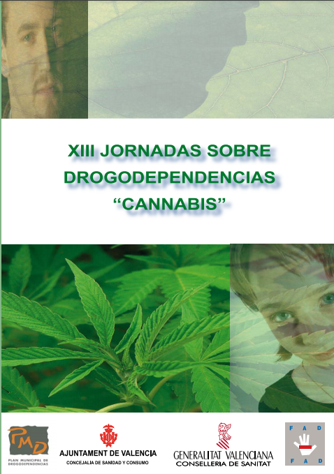 Imagen de portada del libro XIII Jornadas sobre drogodependencias. "Cannabis"