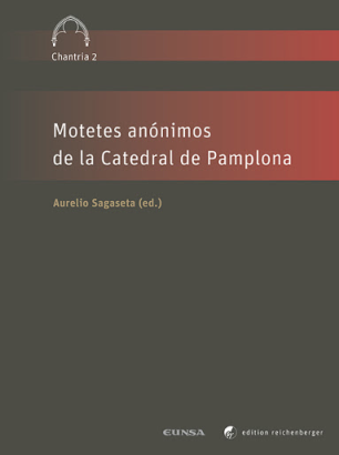 Imagen de portada del libro Motetes anónimos de la Catedral de Pamplona