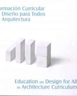 Imagen de portada del libro Formación curricular de diseño para todos en Arquitectura