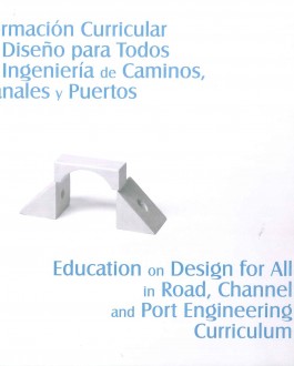 Imagen de portada del libro Formación curricular de diseño para todos en Ingeniería de Caminos, Canales y Puertos