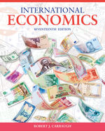 Imagen de portada del libro International economics