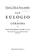 Imagen de portada del libro San Eulogio de Córdoba