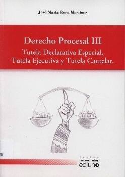 Imagen de portada del libro Derecho procesal III