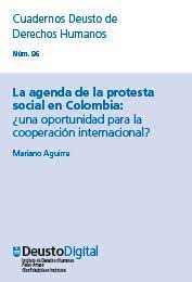 Imagen de portada del libro La agenda de la protesta social en Colombia