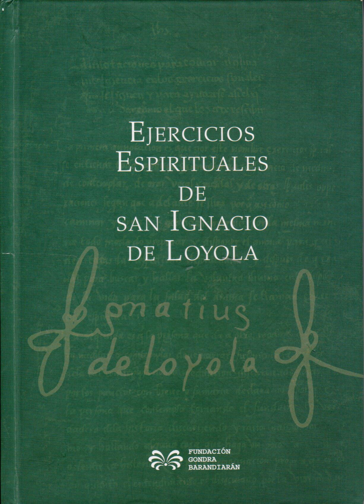 Imagen de portada del libro Ejercicios espirituales de san Ignacio de Loyola