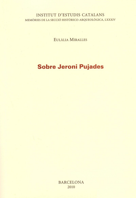 Imagen de portada del libro Sobre Jeroni Pujades