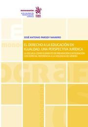 Imagen de portada del libro El derecho a la educación en igualdad