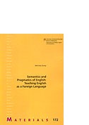 Imagen de portada del libro Semantics and pragmatics of English